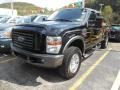 Black 2008 Ford F250 Super Duty FX4 SuperCab 4x4