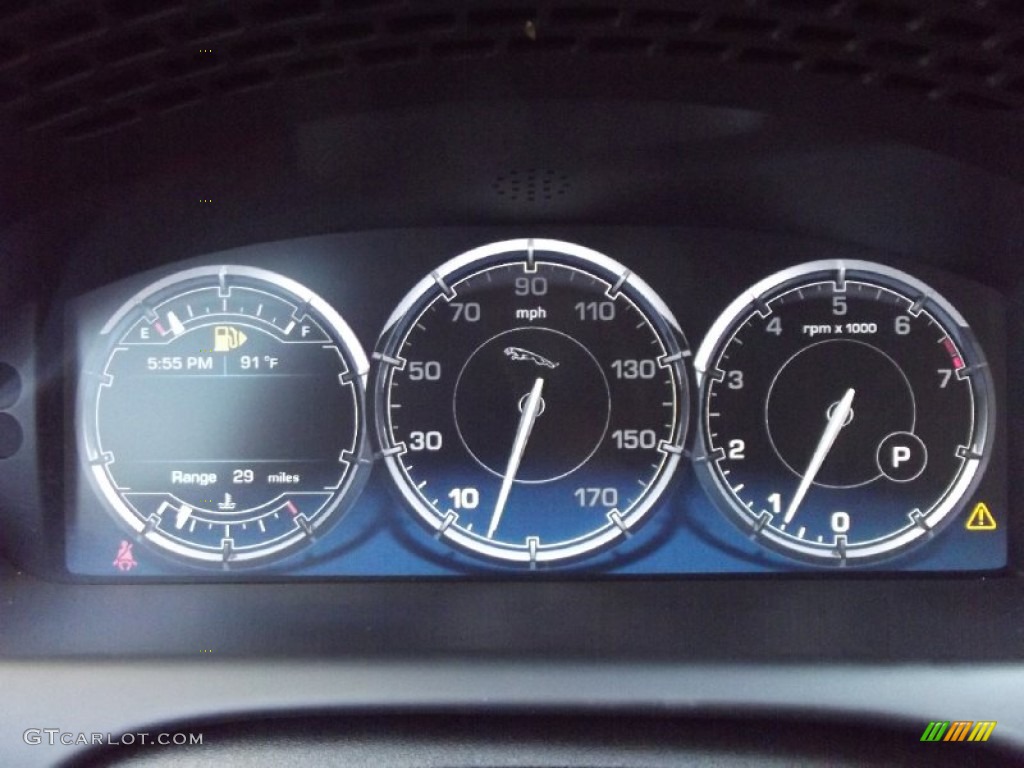 2011 Jaguar XJ XJL Gauges Photo #71172135