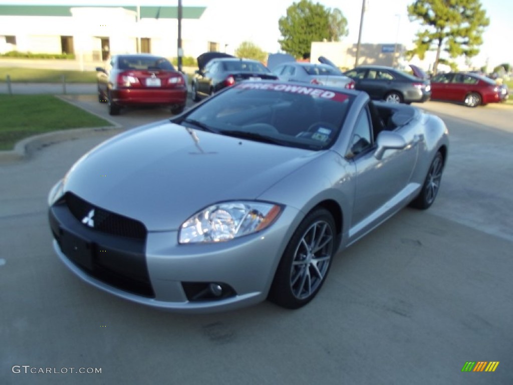 2012 Eclipse Spyder GS Sport - Quick Silver / Dark Charcoal photo #1