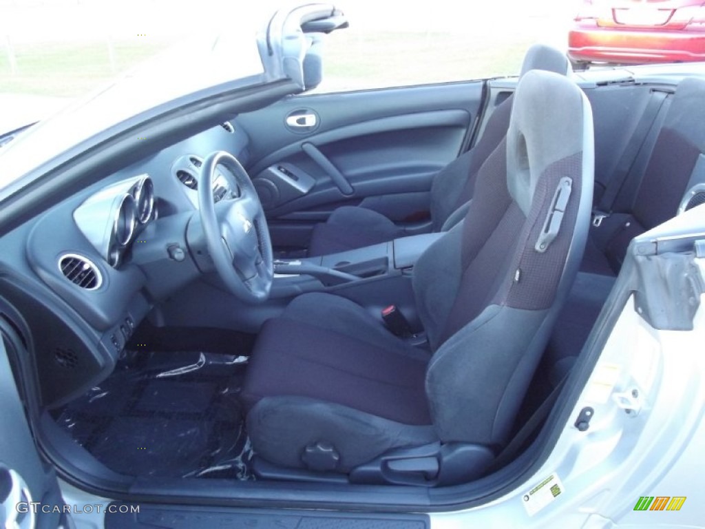 Dark Charcoal Interior 2012 Mitsubishi Eclipse Spyder GS Sport Photo #71173164