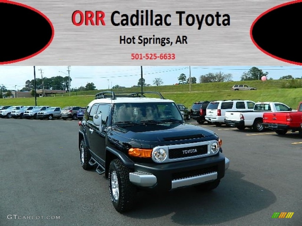 2011 FJ Cruiser TRD 4WD - Black / Dark Charcoal photo #1