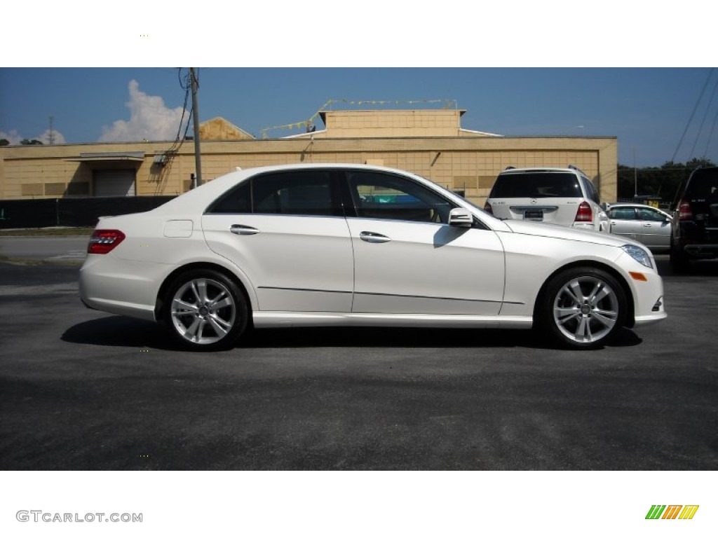 Diamond White Metallic 2013 Mercedes-Benz E 350 Sedan Exterior Photo #71175120