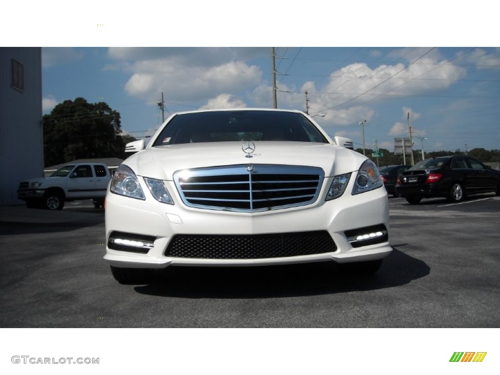 Diamond White Metallic 2013 Mercedes-Benz E 350 Sedan Exterior Photo #71175138