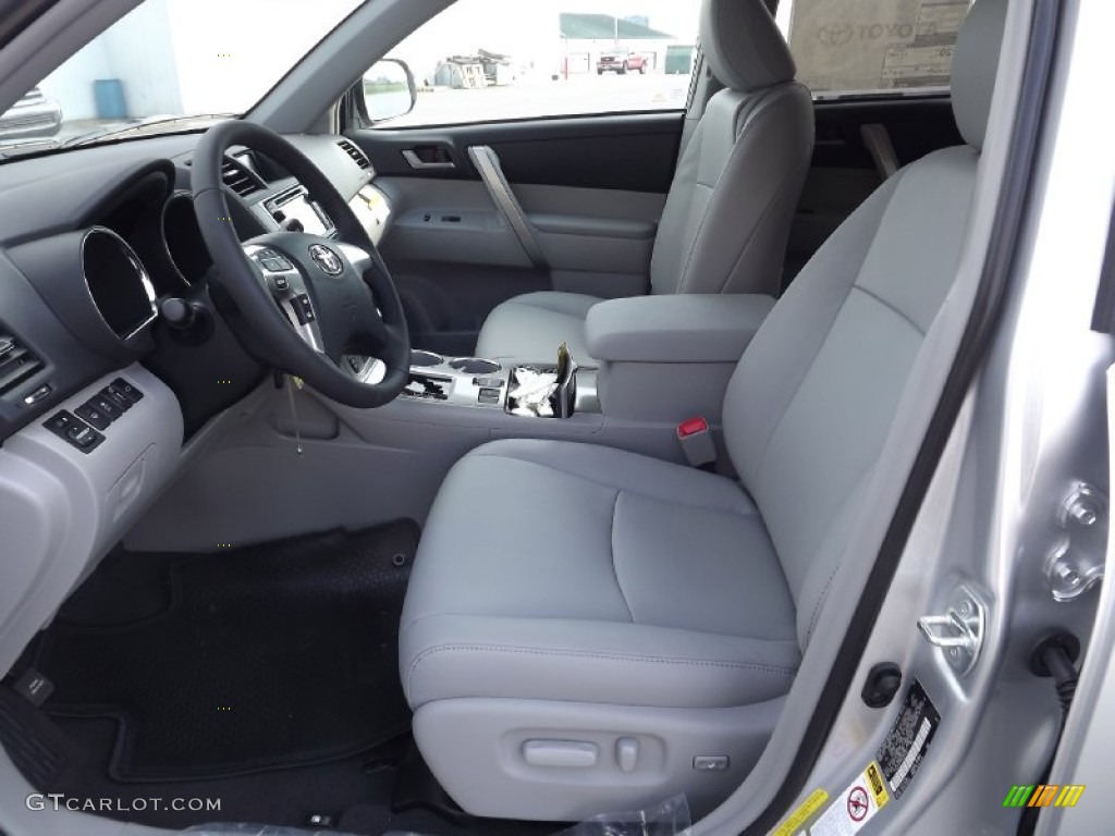 Ash Interior 2013 Toyota Highlander SE Photo #71175366