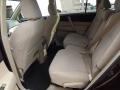 Sand Beige Rear Seat Photo for 2013 Toyota Highlander #71175564