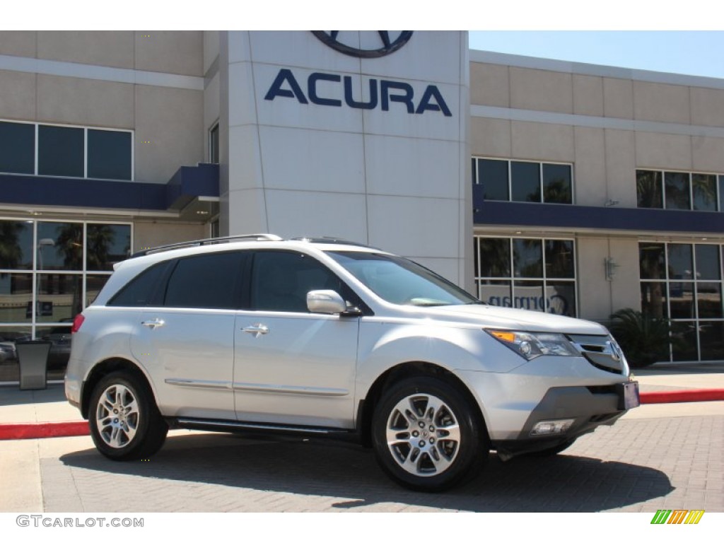 Billet Silver Metallic Acura MDX