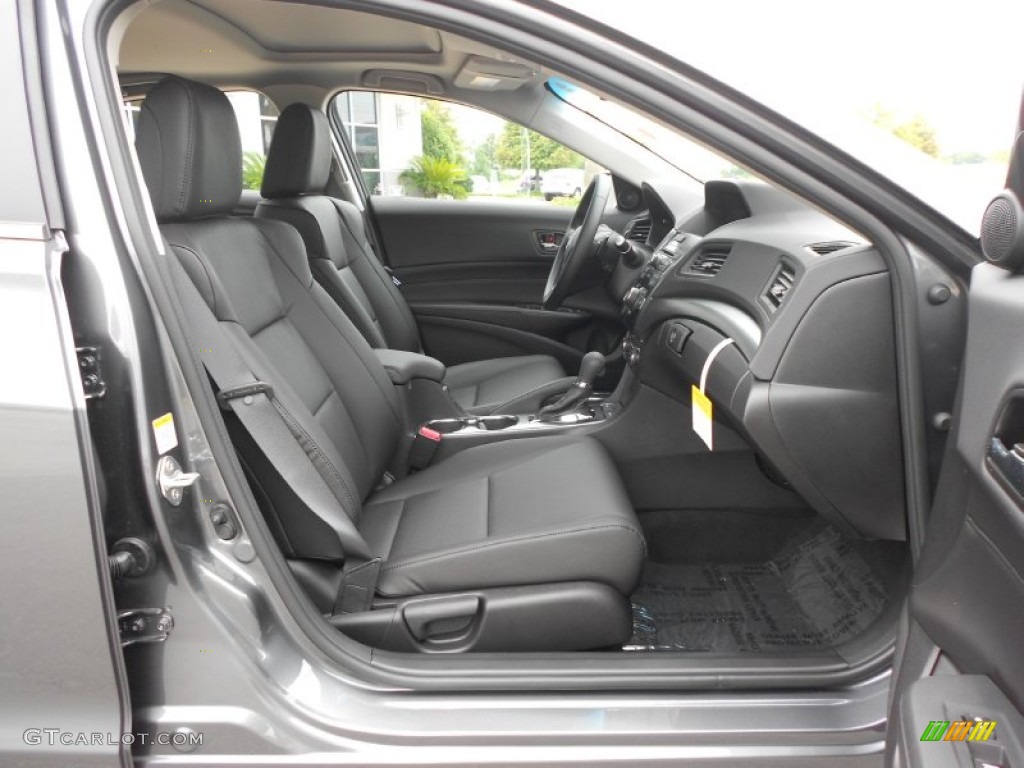 Ebony Interior 2013 Acura ILX 2.4L Photo #71176794