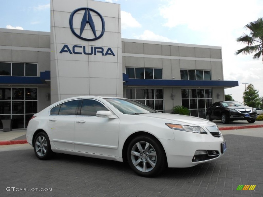 Bellanova White Pearl 2013 Acura TL Technology Exterior Photo #71176903