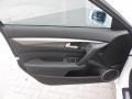 Ebony 2013 Acura TL Technology Door Panel