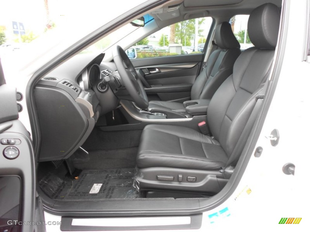 Ebony Interior 2013 Acura TL Technology Photo #71176992