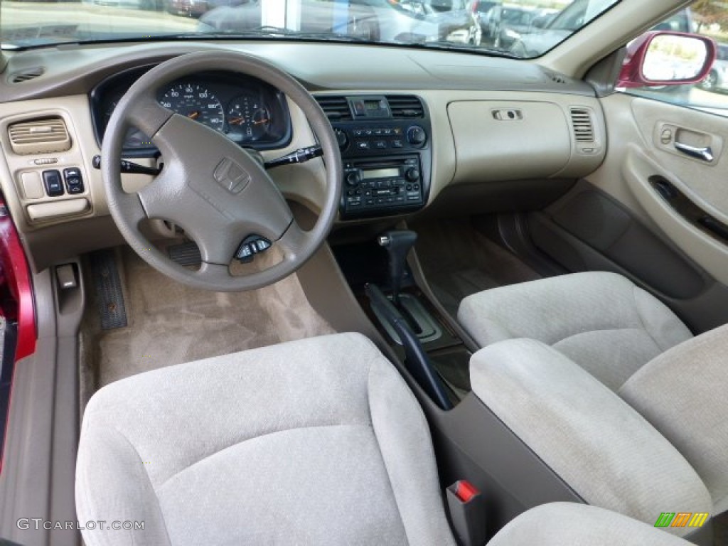 Ivory Interior 2002 Honda Accord SE Sedan Photo #71177151