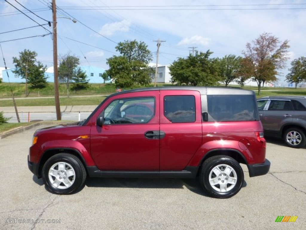 2010 Element LX 4WD - Tango Red Pearl / Gray photo #1