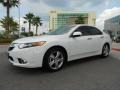 2012 Bellanova White Pearl Acura TSX Sedan  photo #3