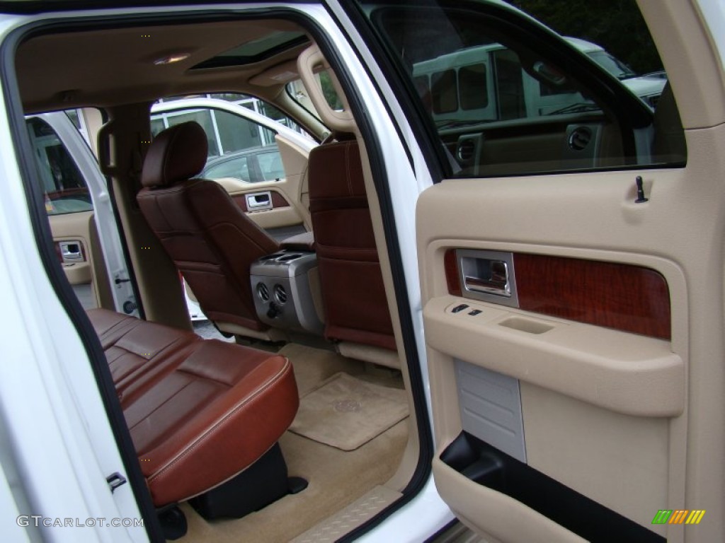 2010 F150 King Ranch SuperCrew 4x4 - Oxford White / Chapparal Leather photo #14