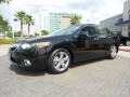 2012 Crystal Black Pearl Acura TSX Sedan  photo #3