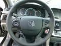 Black 2013 Honda Accord EX-L Sedan Steering Wheel
