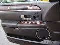 Black 2011 Lincoln Town Car Signature Limited Door Panel