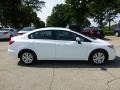 Taffeta White - Civic LX Sedan Photo No. 5