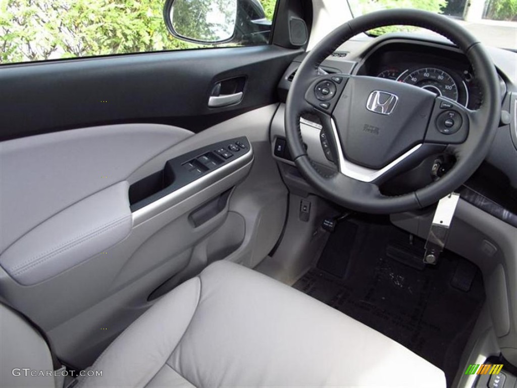 Gray Interior 2013 Honda CR-V EX-L AWD Photo #71179125