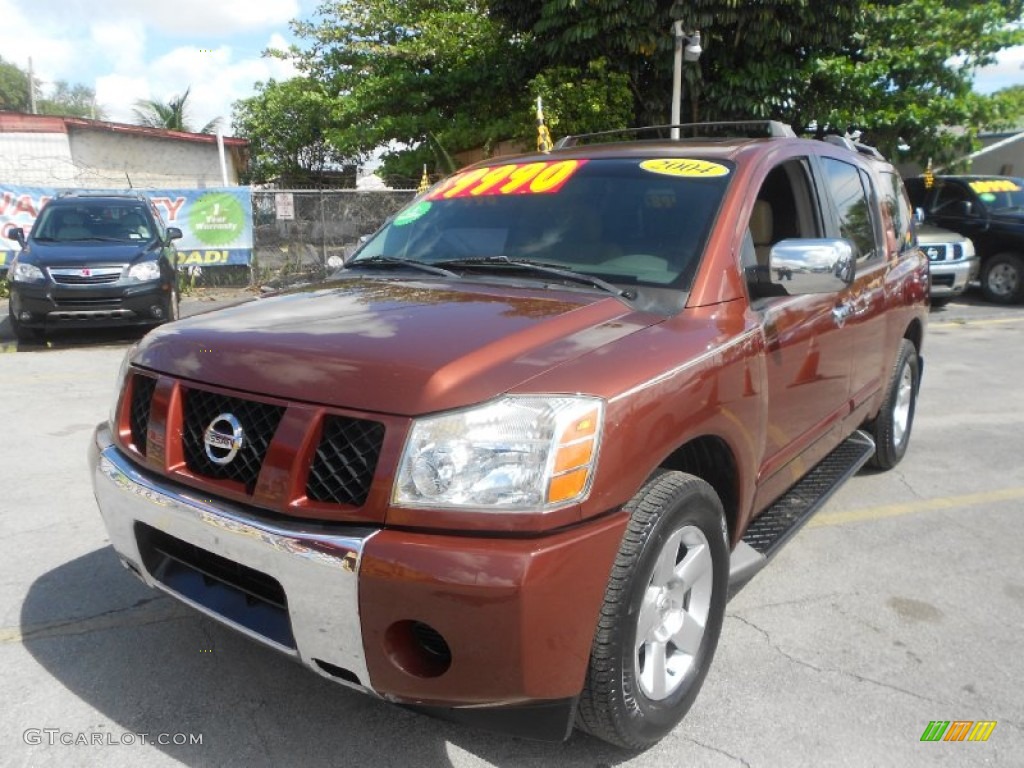 Sedona Metallic 2004 Nissan Armada SE Exterior Photo #71179185