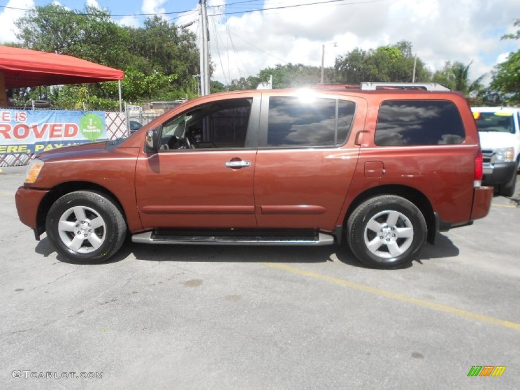Sedona Metallic 2004 Nissan Armada SE Exterior Photo #71179221