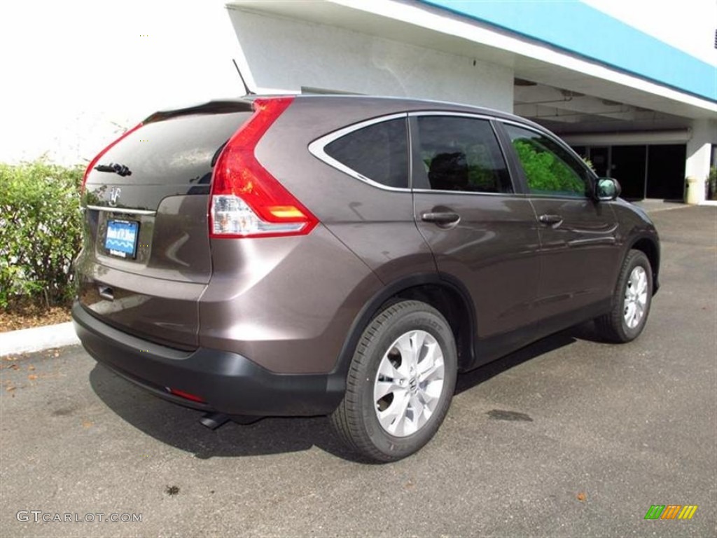 2013 CR-V EX - Urban Titanium Metallic / Black photo #3