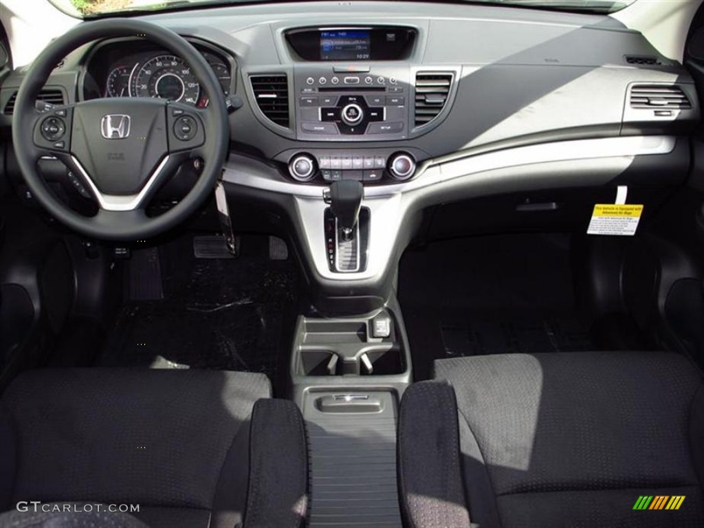 2013 Honda CR-V EX Black Dashboard Photo #71179341