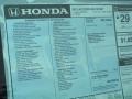 2013 Honda Accord Sport Sedan Window Sticker