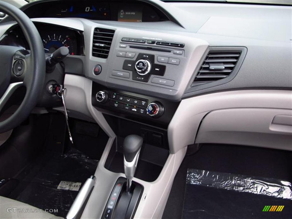 2012 Civic EX Coupe - Rallye Red / Gray photo #6