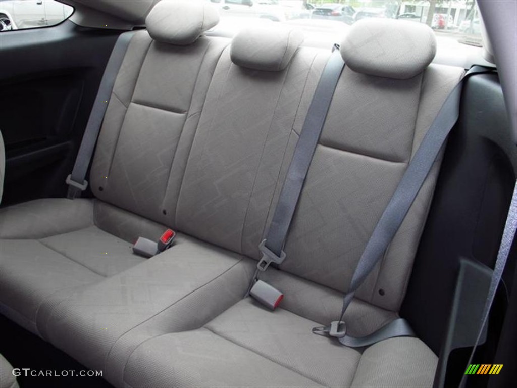 2012 Civic EX Coupe - Rallye Red / Gray photo #8