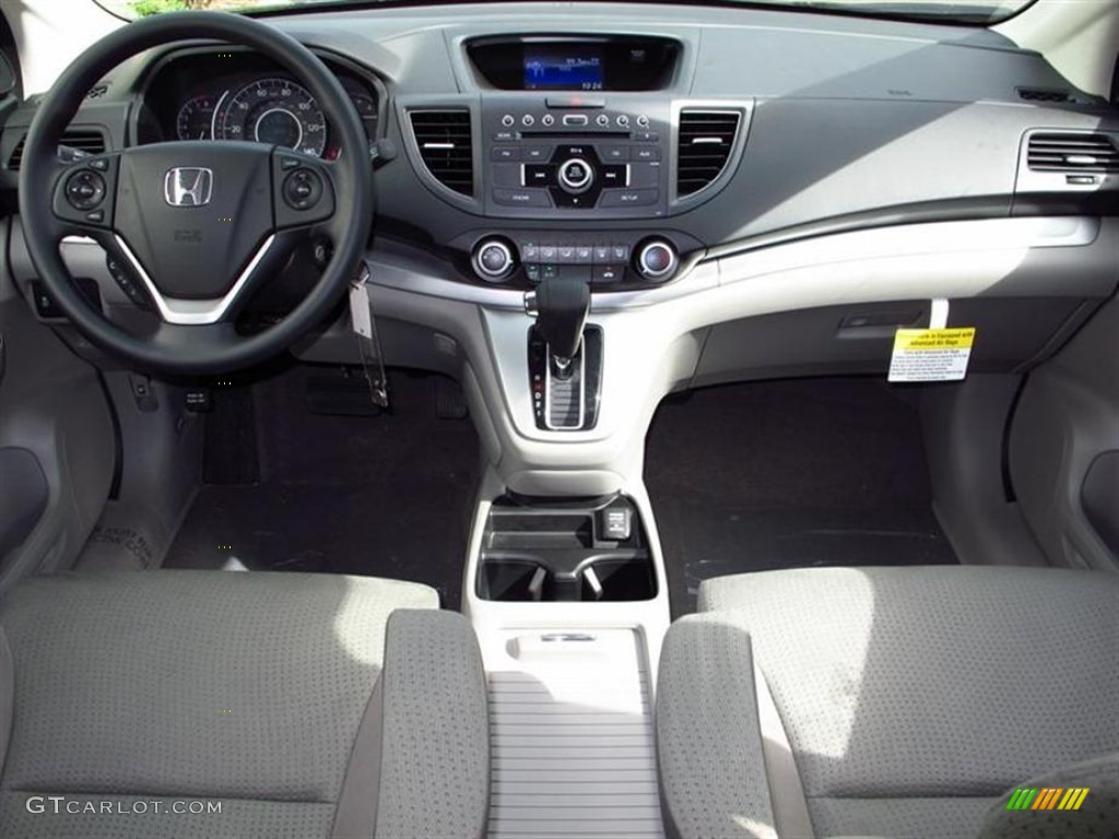 2012 Honda CR-V EX Gray Dashboard Photo #71180181