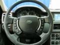 2004 Land Rover Range Rover Charcoal/Jet Black Interior Steering Wheel Photo