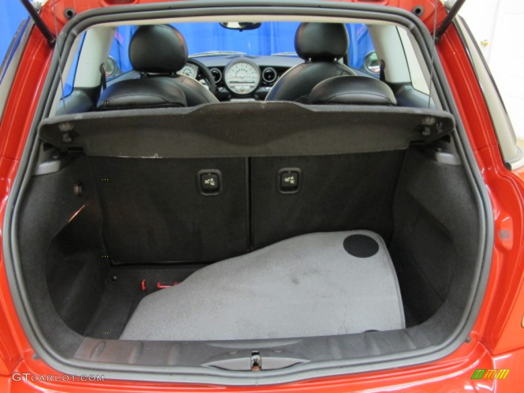 2007 Cooper Hardtop - Chili Red / Lounge Carbon Black photo #11