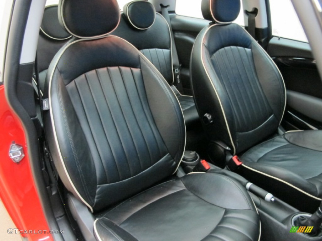 2007 Cooper Hardtop - Chili Red / Lounge Carbon Black photo #21