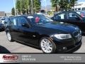 2009 Jet Black BMW 3 Series 328i Coupe  photo #1