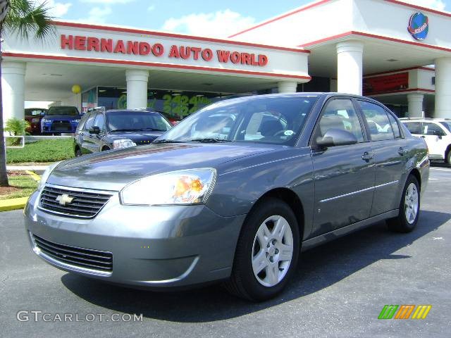 2006 Malibu LT V6 Sedan - Medium Gray Metallic / Titanium Gray photo #1