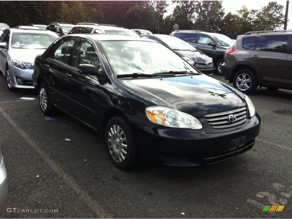 Black Sand Pearl Toyota Corolla