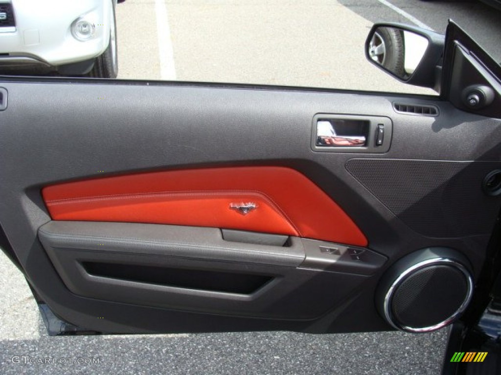 2010 Ford Mustang GT Premium Convertible Door Panel Photos