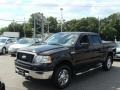 2006 Black Ford F150 XLT SuperCrew 4x4  photo #3