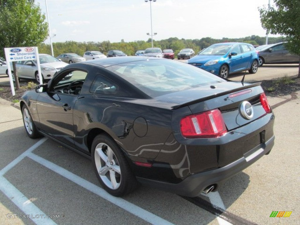 2011 Mustang GT Premium Coupe - Ebony Black / Charcoal Black photo #9