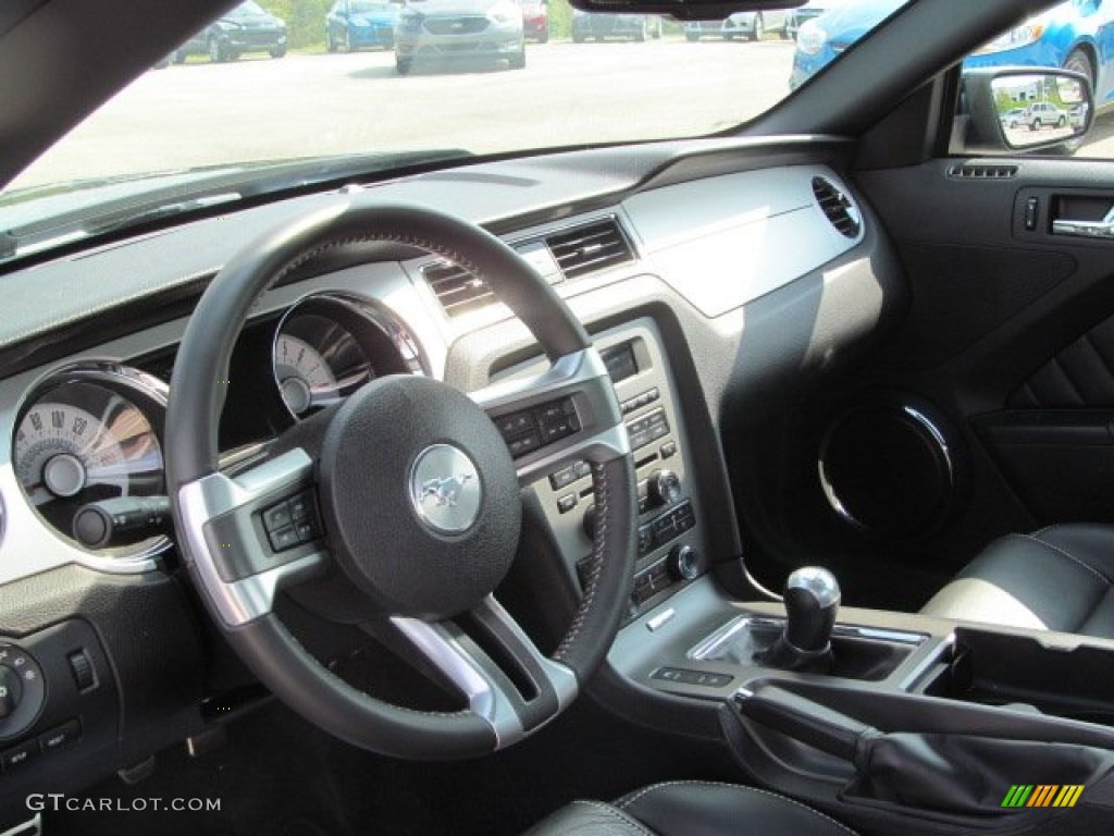 2011 Mustang GT Premium Coupe - Ebony Black / Charcoal Black photo #15