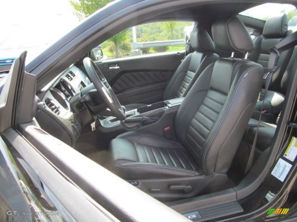 Charcoal Black Interior 2011 Ford Mustang GT Premium Coupe Photo #71185159
