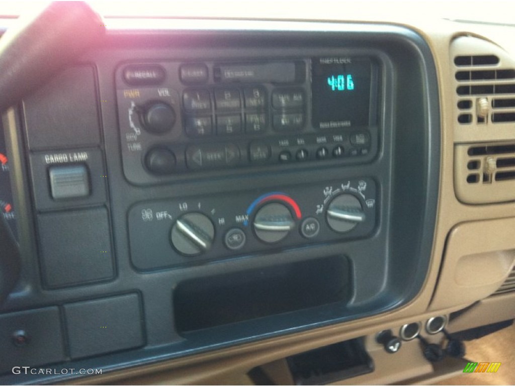 1995 C/K K1500 Extended Cab 4x4 - Black / Beige photo #16