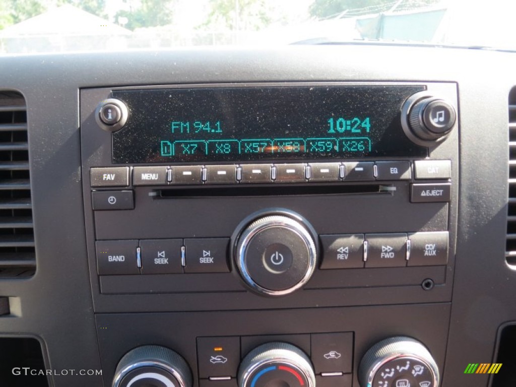 2009 Chevrolet Silverado 2500HD LT Extended Cab Audio System Photo #71187028