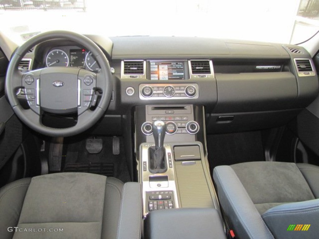 2012 Land Rover Range Rover Sport HSE Ebony Dashboard Photo #71187487