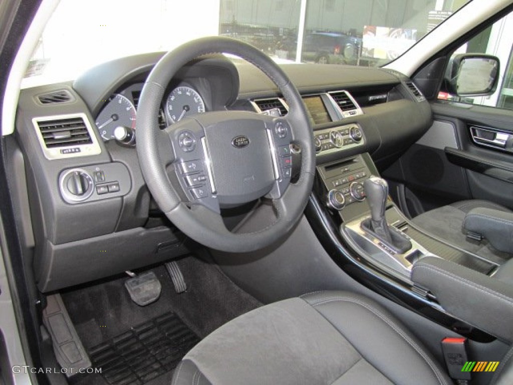 Ebony Interior 2012 Land Rover Range Rover Sport HSE Photo #71187697