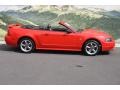 2004 Torch Red Ford Mustang GT Convertible  photo #2