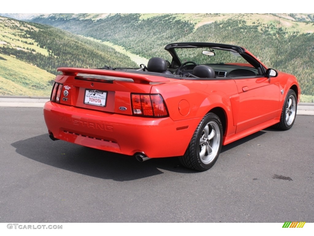 2004 Mustang GT Convertible - Torch Red / Dark Charcoal photo #3