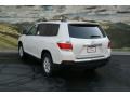 2013 Blizzard White Pearl Toyota Highlander SE 4WD  photo #2