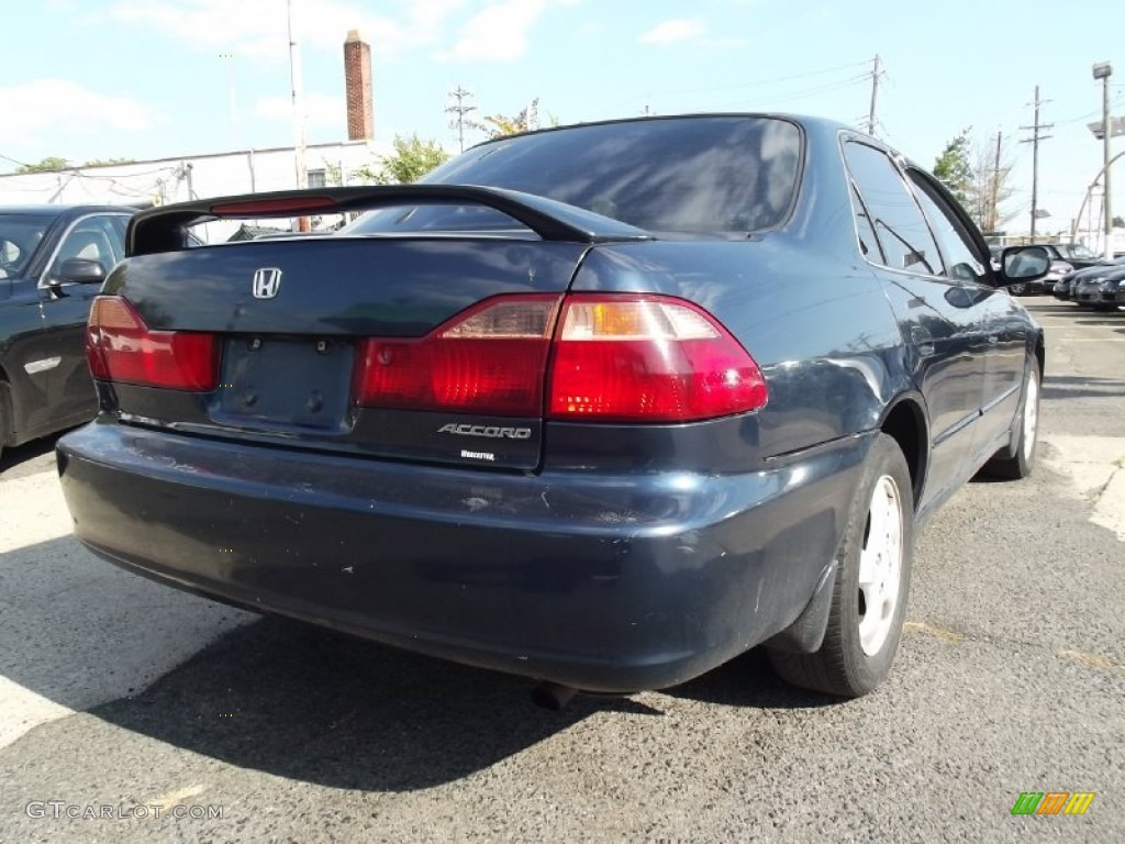 1999 Accord EX Sedan - Deep Velvet Blue Pearl / Charcoal photo #3